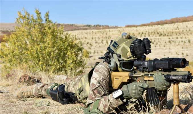 Fırat Kalkanı ve Barış Pınarı bölgelerinde 2 PKK/YPG’li terörist etkisiz hale getirildi