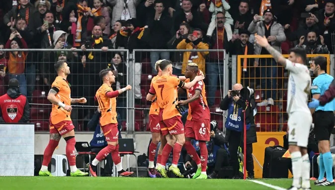 Galatasaray tek golle kazandı