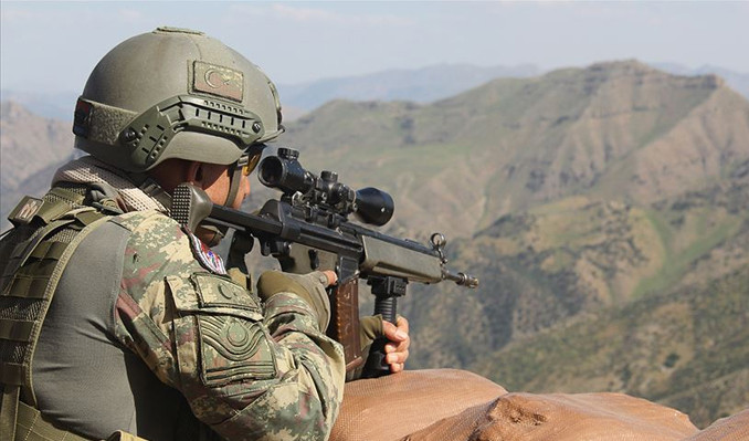 Gri kategorideki terörist etkisiz hale getirildi