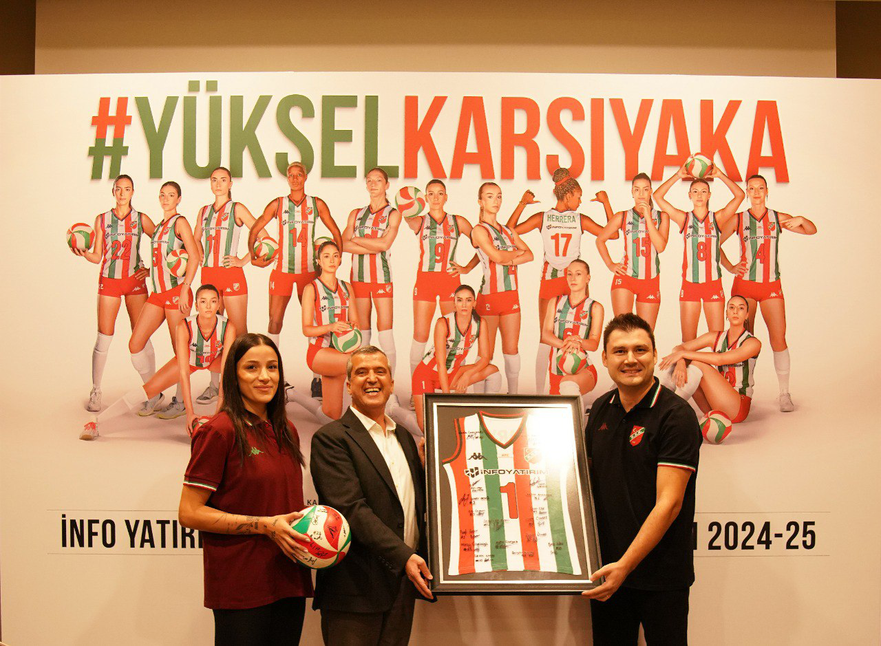 İnfo Yatırım, Karşıyaka Kadın Voleybol Takımı’nın isim ve forma sponsoru oldu
