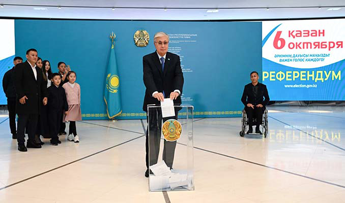 Kazakistan, ilk nükleer enerji santrali için sandık başında