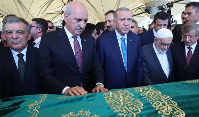 Recai Kutan’a veda: Cumhurbaşkanı Erdoğan da katıldı