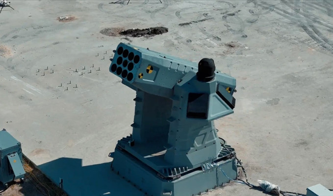 Yakın hava savunma sistemi ‘Levent’ten tam isabet