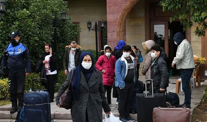 8 düzensiz göçmen yakalandı!