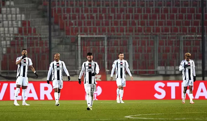 Beşiktaş, Macaristan’da mağlup