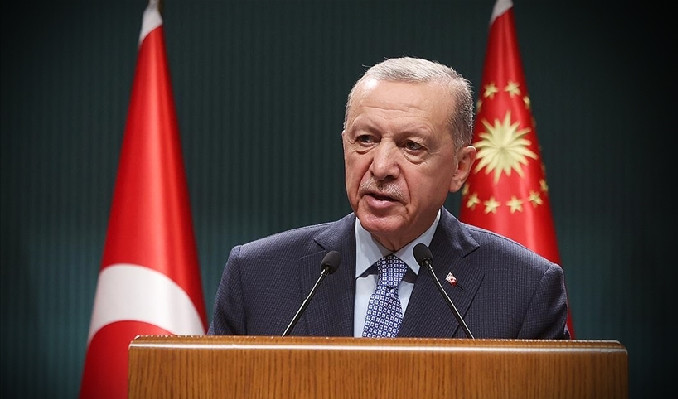 Cumhurbaşkanı Erdoğan’dan Azerbaycan’a Devlet Bayrak Günü tebriği!