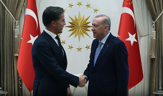 Erdoğan, NATO Genel Sekreteri Rutte’yle görüştü