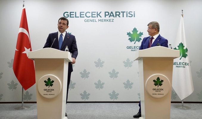 İmamoğlu’ndan Davutoğlu’na ziyaret