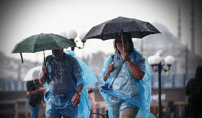 Meteoroloji’den İstanbul için yerel yağış uyarısı!