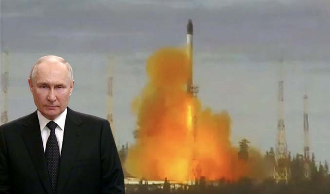 Rusya Ukrayna’yı balistik füzeyle vurdu!