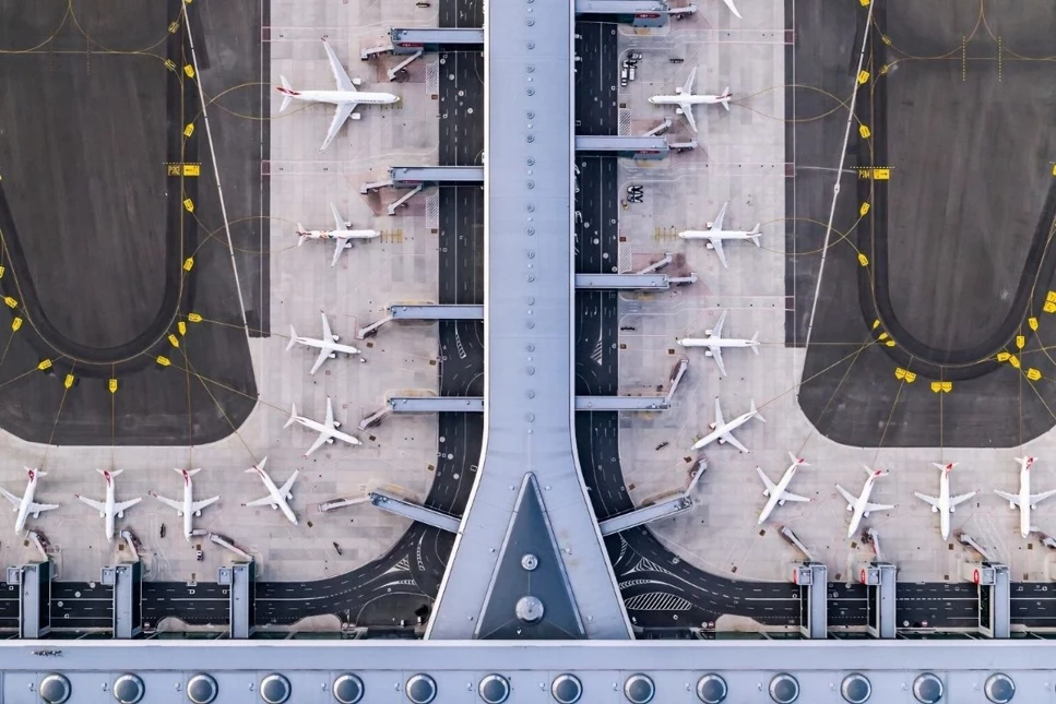 İstanbul Havalimanı günlük ortalama 1359 uçuşla yine Avrupa’nın zirvesinde