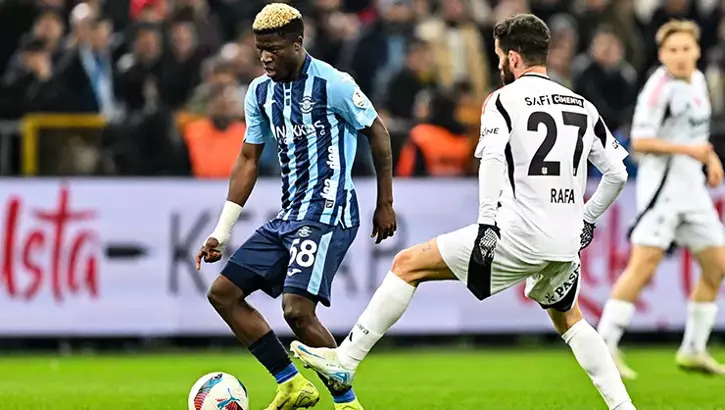 Beşiktaş, Adana Demirspor deplasmanında mağlup oldu