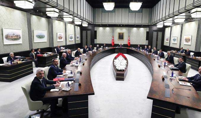 Cumhurbaşkanlığı Kabinesi, Beştepe’de toplandı