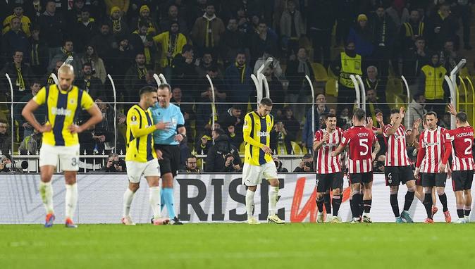 Fenerbahçe evinde Athletic Bilbao’ya mağlup oldu