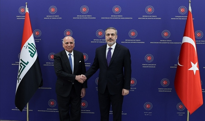 Fidan, Iraklı mevkidaşıyla görüştü