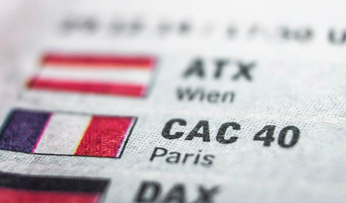 Fransa borsasında tarihi çöküş