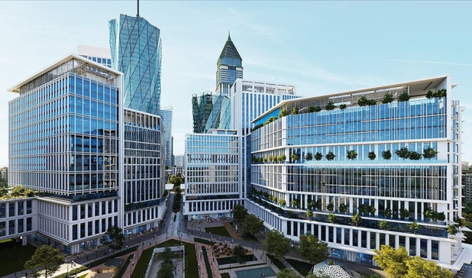 İstanbul Finans Merkezi’nde yangın çıktı