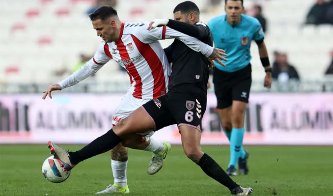 Sivaspor – Samsunspor maçında kazanan yok