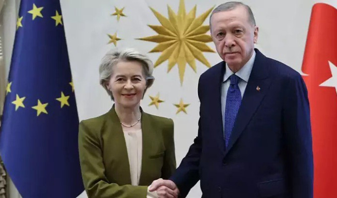 Von der Leyen Beştepe’de: Gündem ‘Suriye’