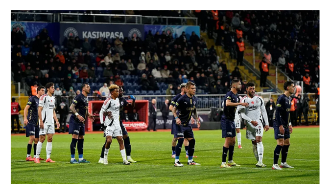 Beşiktaş, Kasımpaşa deplasmanından 1 puan aldı