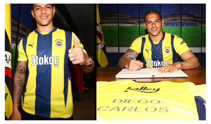Diego Carlos resmen Fenerbahçe’de!