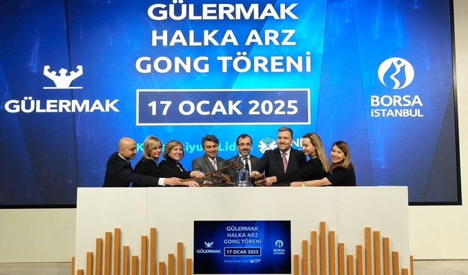 Borsa İstanbul’da gong Gülermak için çaldı