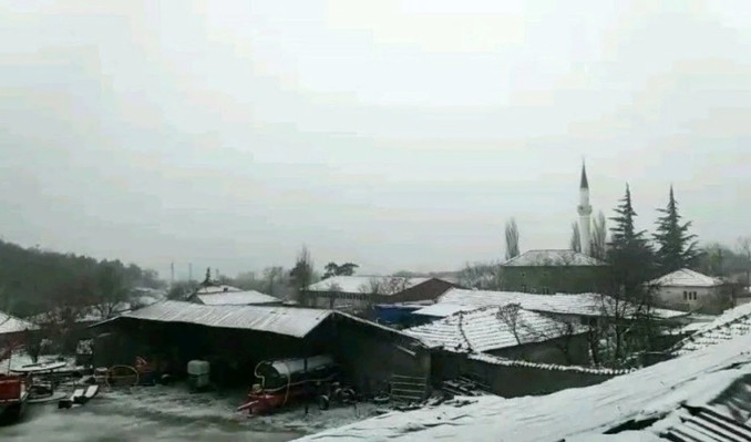 Edirne’de eğitime kar molası