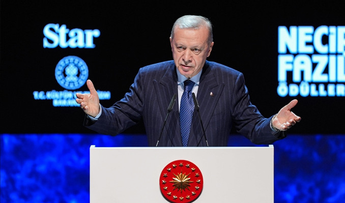 Erdoğan, Necip Fazıl Ödülleri’nde konuştu