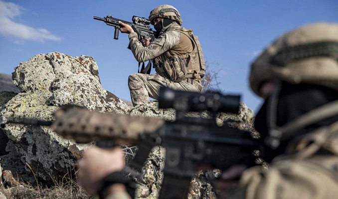 Irak’ın kuzeyinde 11 PKK’lı terörist etkisiz hale getirildi