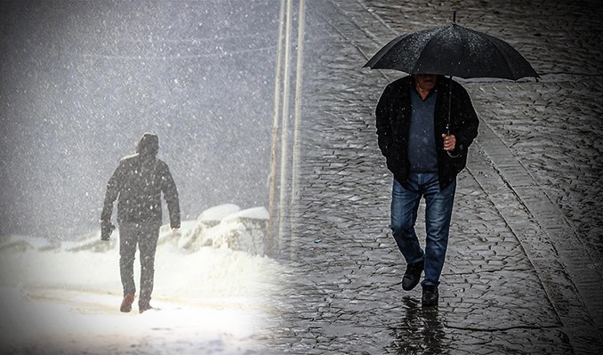 Meteoroloji uyardı: Sağanak ve kar geliyor!