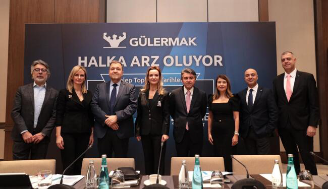 Türkiye’nin öncü alt yapı ve üst yapı taahhüt şirketi Gülermak yatırımcılarıyla buluşuyor