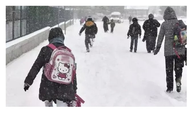 8 ilde okullar 1 gün tatil edildi