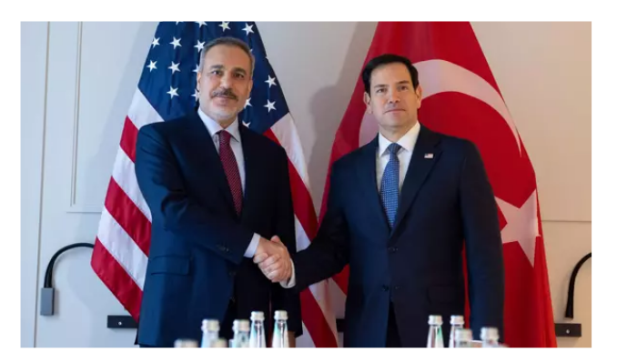 Bakan Fidan, ABD’li mevkidaşı Rubio ile görüştü