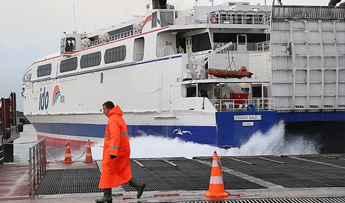 BUDO ve İDO’da sefer iptalleri