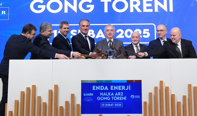 Borsa İstanbul’da gong Enda Enerji için çaldı
