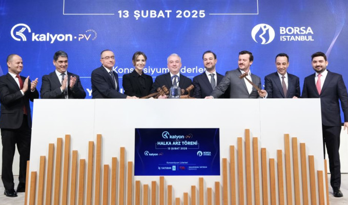 Borsa İstanbul’da gong Kalyon Güneş Teknolojileri için çaldı