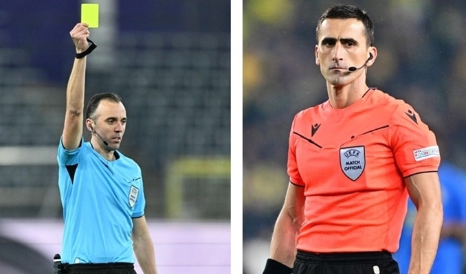 Galatasaray ve Fenerbahçe’nin Avrupa maçlarının hakemleri açıklandı