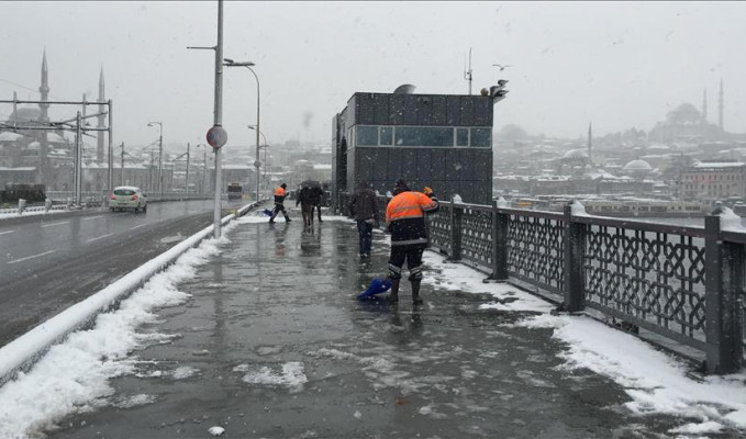 İstanbul yeni hafta da kar yağışlı