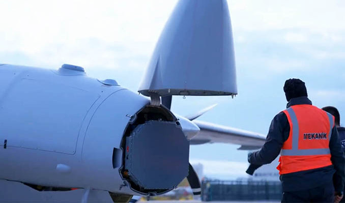 AKINCI, ASELSAN radarıyla uçtu