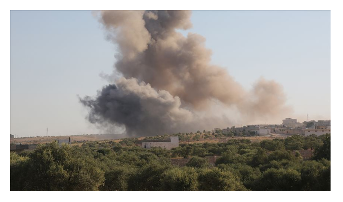 İsrail’den Suriye’deki askeri tesise hava saldırısı