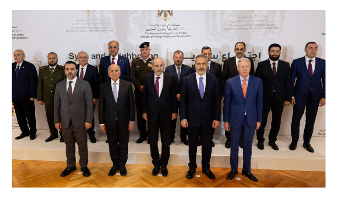 Amman’daki Beşli Güvenlik Zirvesi’nden Suriye’ye destek çıktı