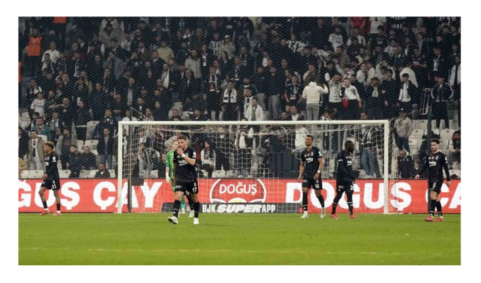 Beşiktaş, Gaziantep’e 2-1 yenildi