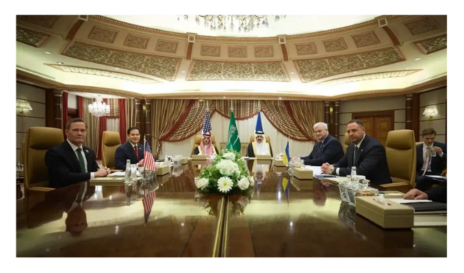 Riyad’da Ukrayna-ABD görüşmesi