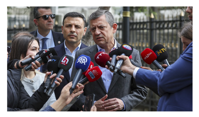 CHP Başkanı Özel: Yeni turp murp yok