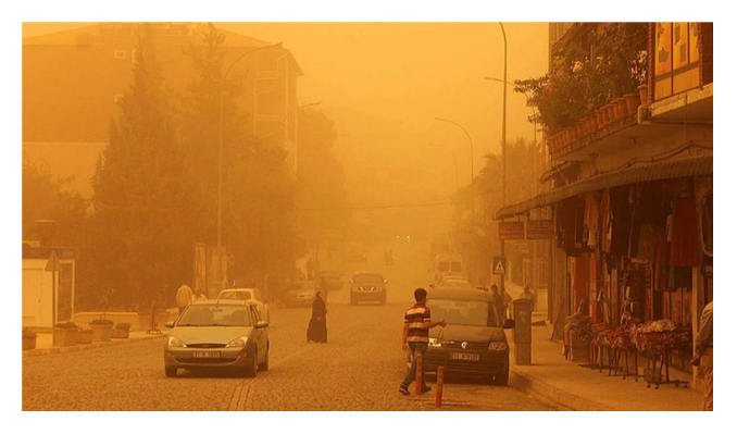 Batı Akdeniz ve Güney Ege için toz taşınımı uyarısı