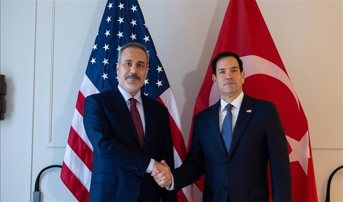 Bakan Fidan ile ABD’li mevkidaşı Rubio ile bir araya geldi