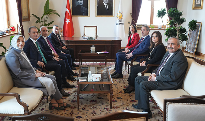 DEM Parti, AK Parti ve MHP ile görüştü