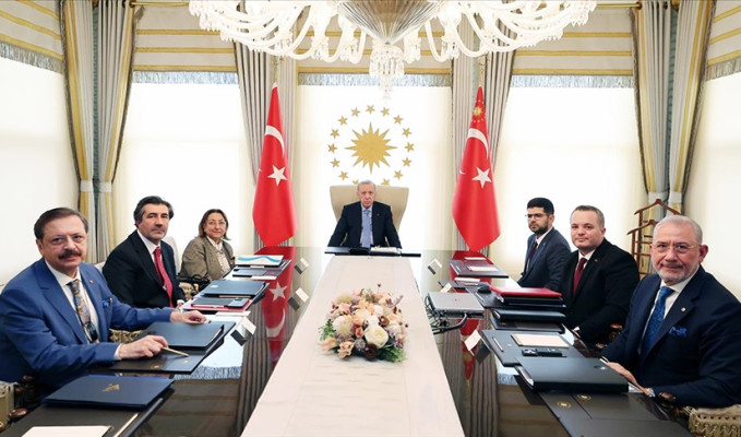 TVF Yönetim Kurulu Erdoğan’ın başkanlığında toplandı