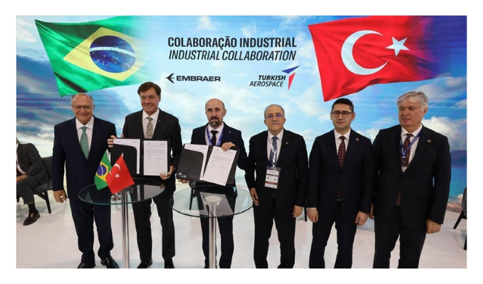 Türkiye, Brezilya ile uçak üretiminde işbirliği yapacak