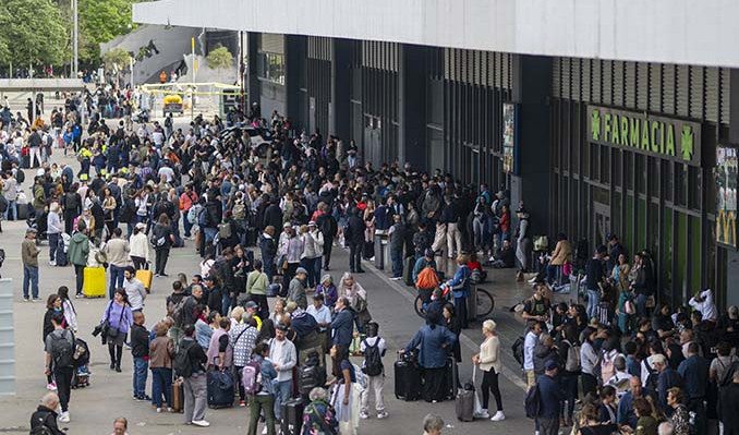 Avrupa’da hayat felç! 5 saniyede gelen kaos